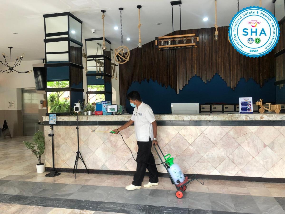 Jomtien Longstay Hotel - Sha Plus Certified Exteriör bild